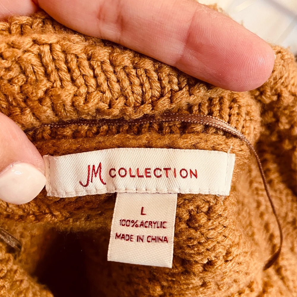 Jm Collection Single Button Sweater - image 4